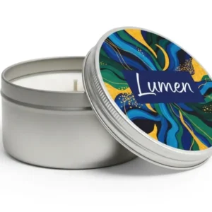 Tin Candle Containers